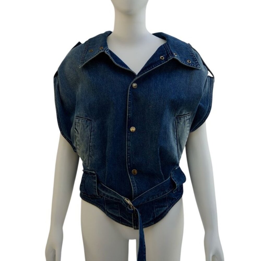STROM ATELJE DENIM MOTORCYCLE VEST